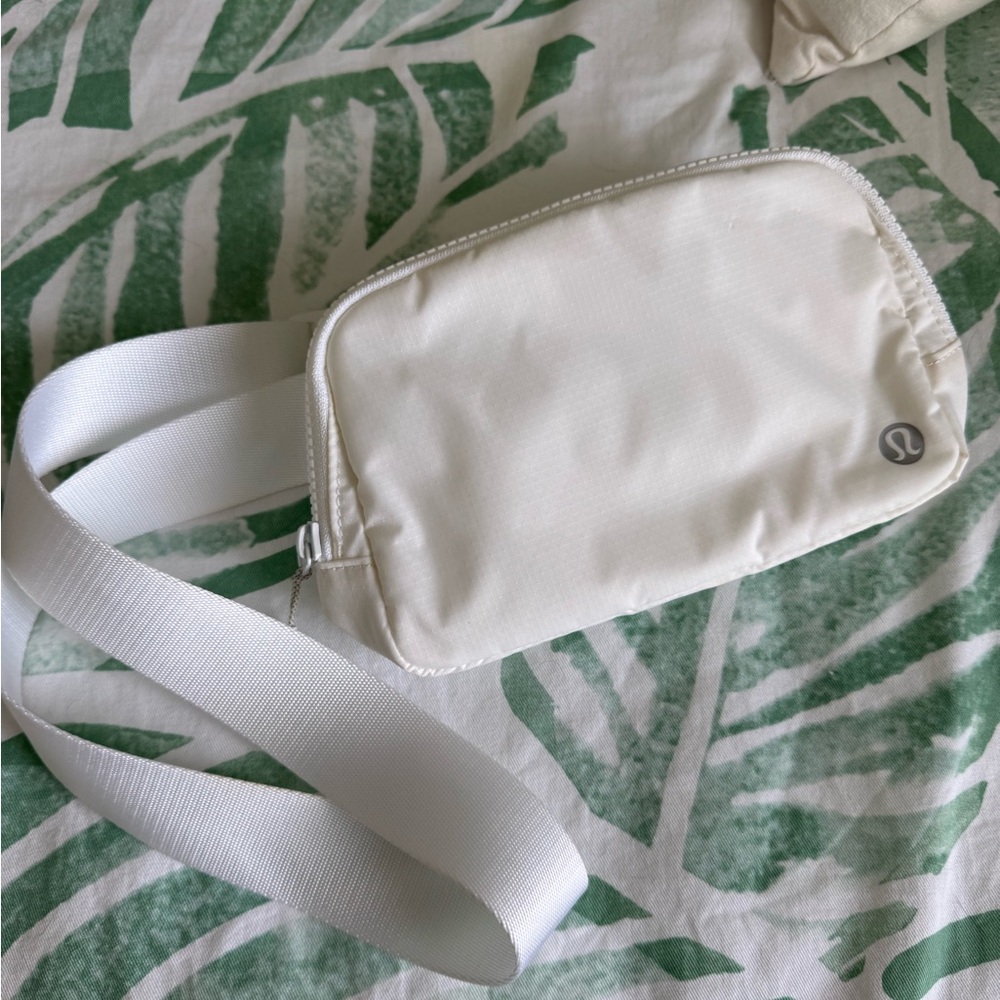 Lululemon Athletica White Minimalist Crossbody Bag